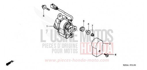 SERVO-MOTEUR CR250R2 de 2002